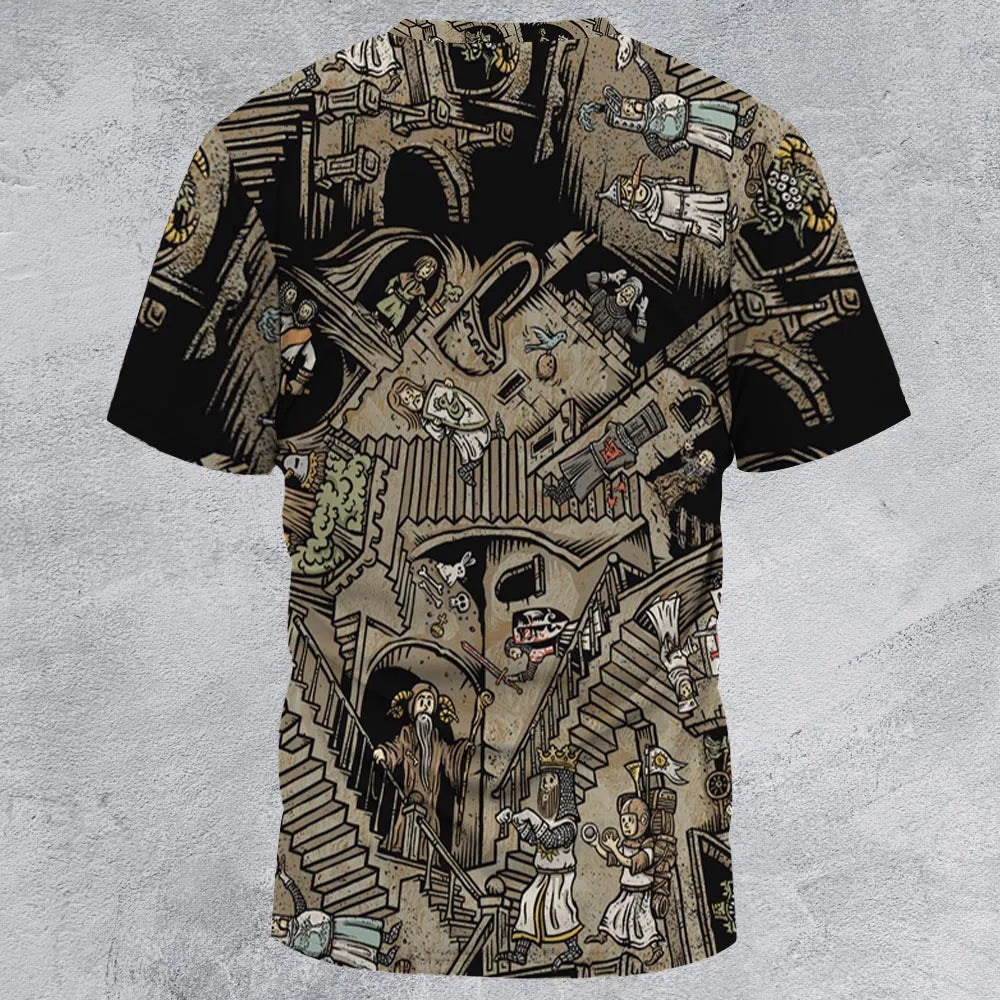 All-Over Print Unisex T-Shirt - 4A4CRJP5