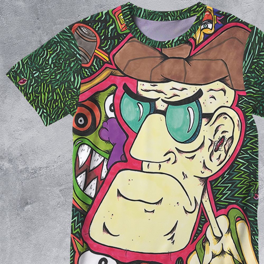 All-Over Print Unisex T-Shirt - GUHS1G5V -  - 2