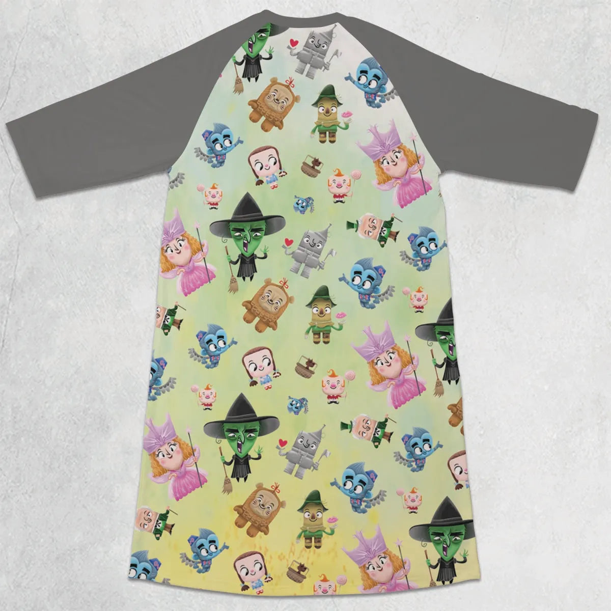 3/4 Sleeve Raglan Dress - VAHDHECR