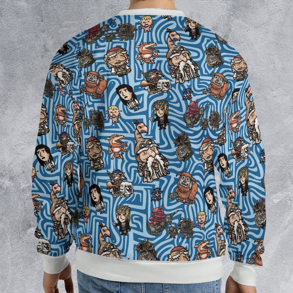 All-over Print Sweatshirt - DNNYLZ6E -  - 2