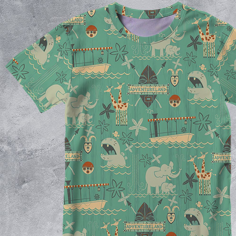 All-Over Print Unisex T-Shirt - L3X7RQVN -  - 2