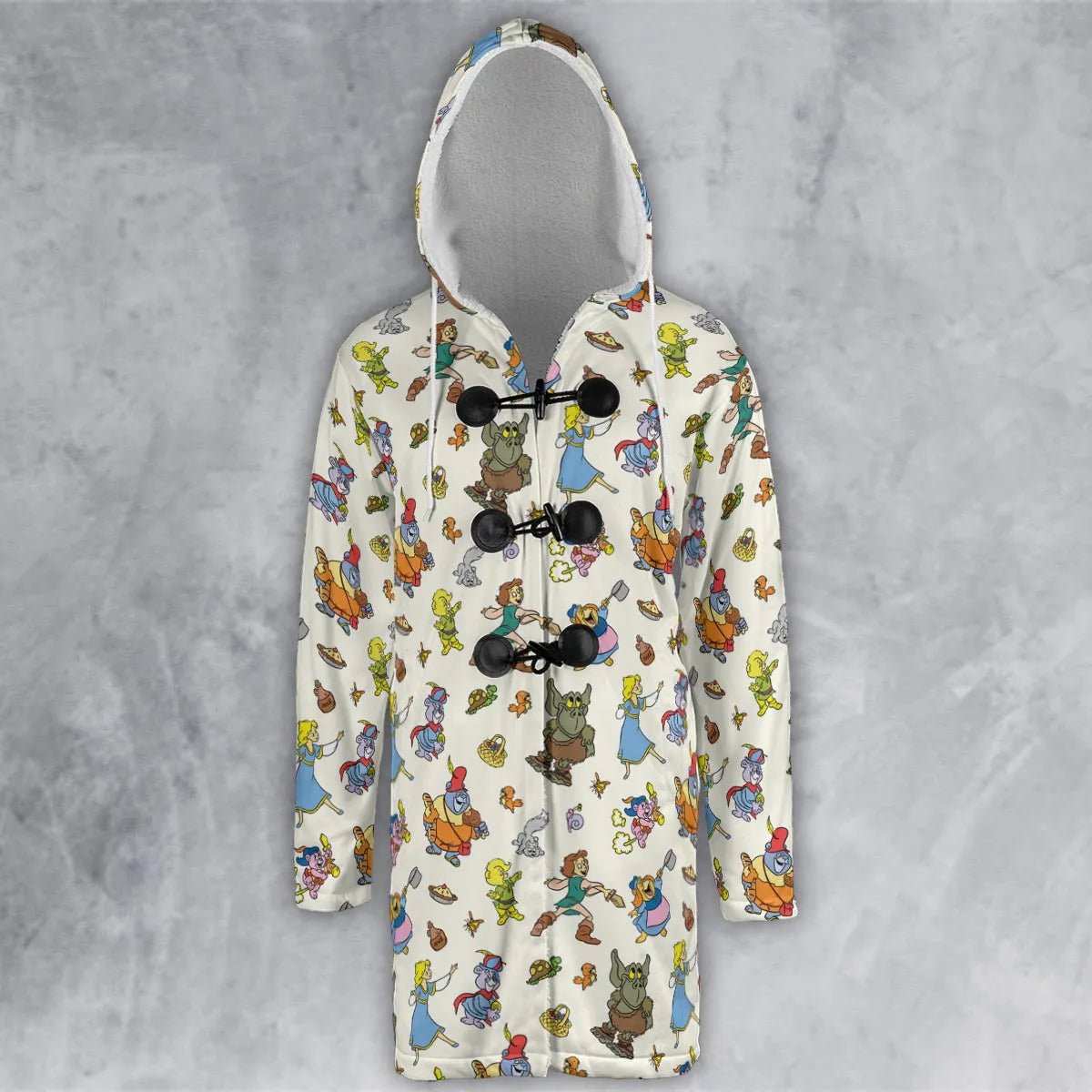 Hooded Cloak Coat - 4GVCVV1E