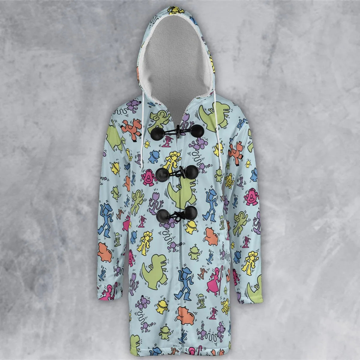 Hooded Cloak Coat - UML8E35X