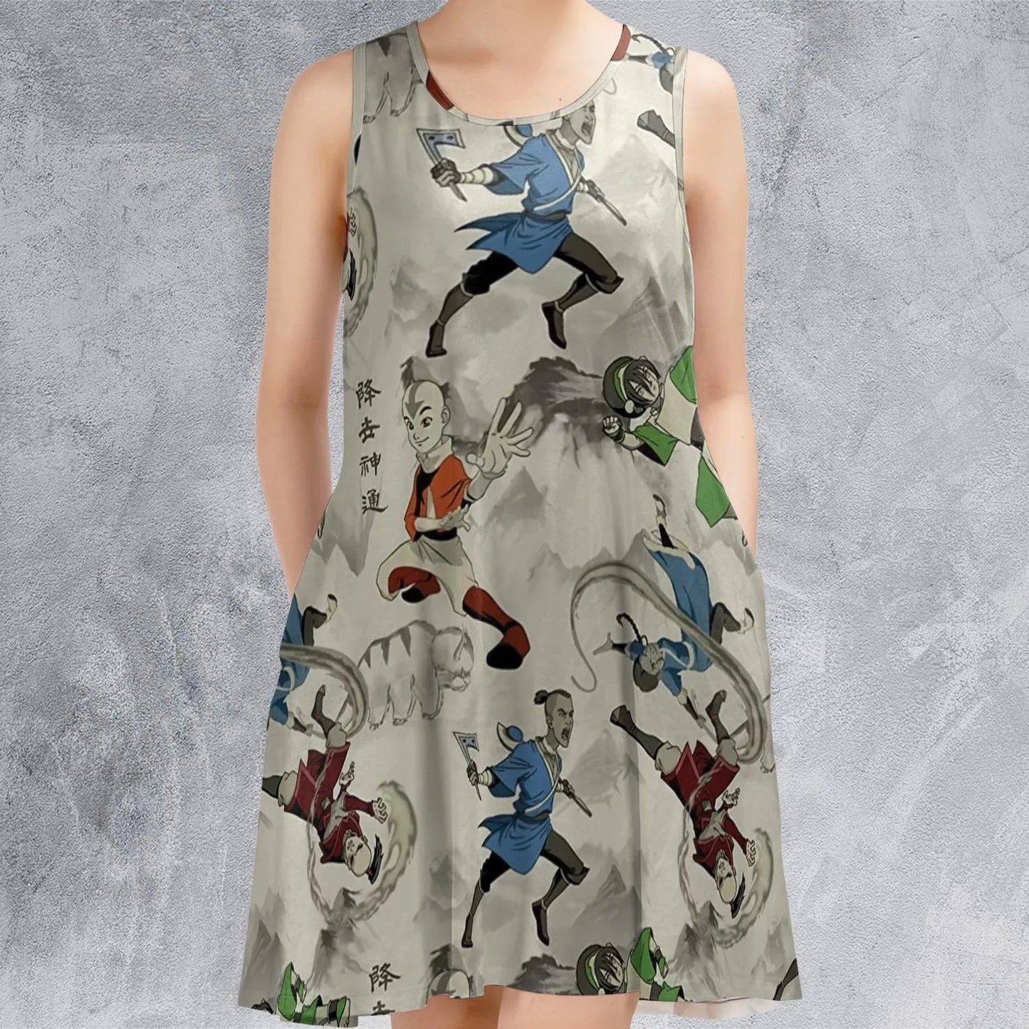 Sleeveless Dress - RDK6VCMZ
