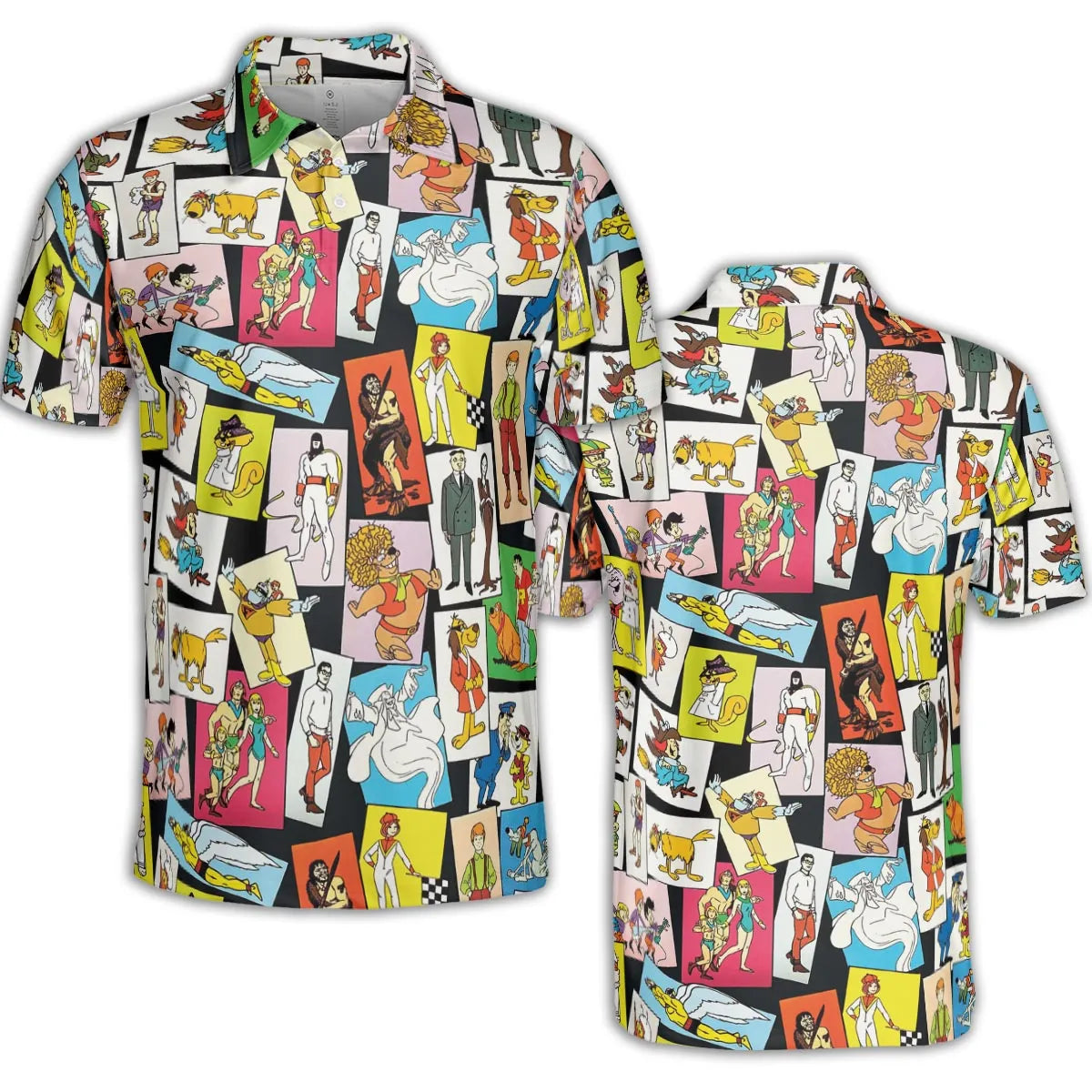 AOP Men/Women Polo Shirt - J1VJ9C38