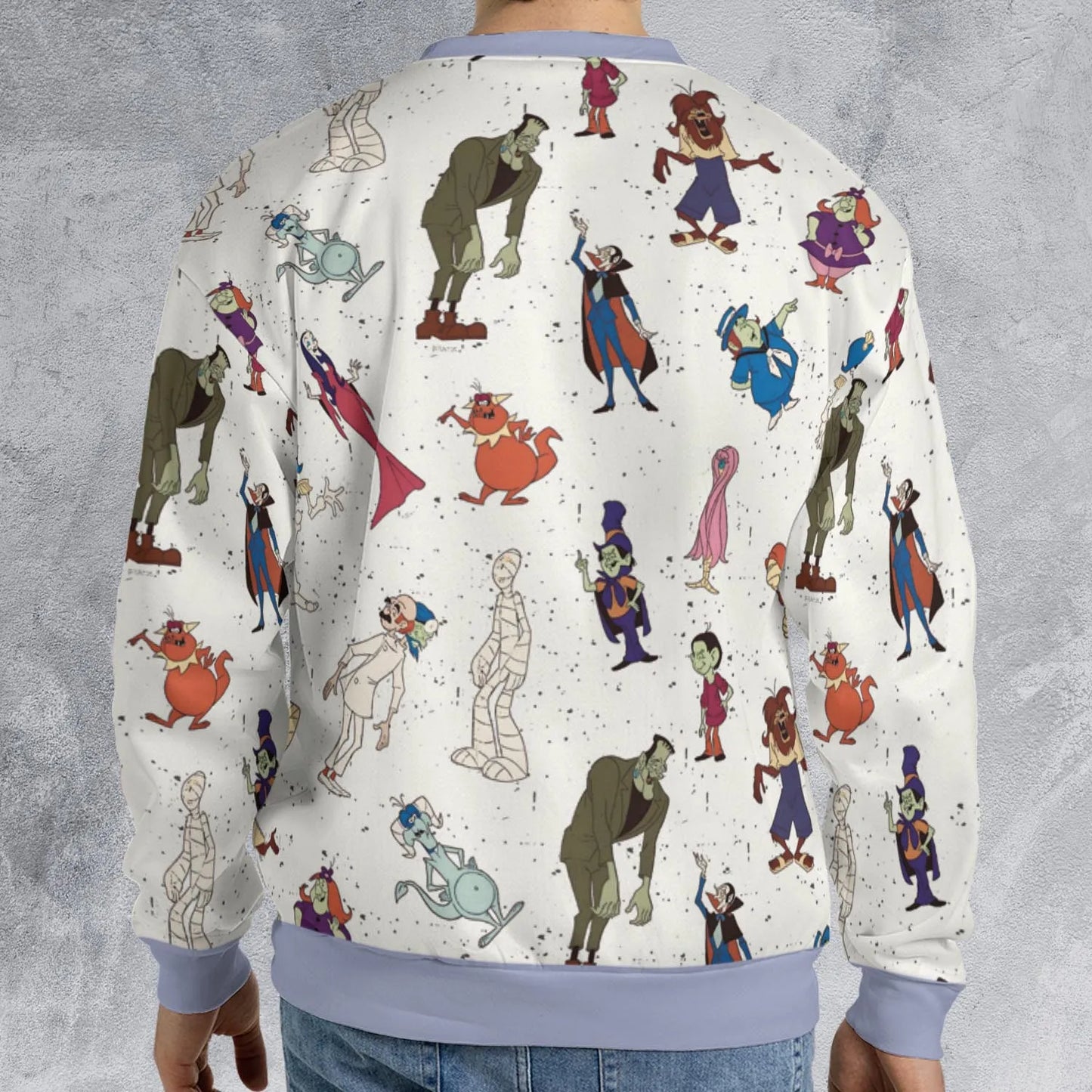 All-over Print Sweatshirt - JQLAQHSF