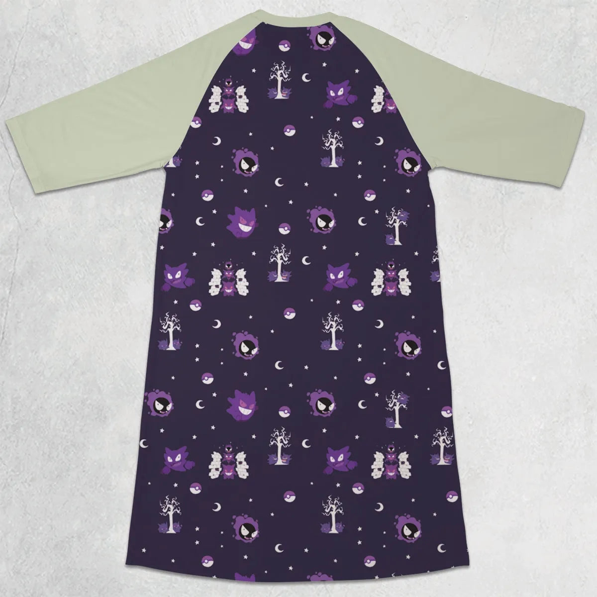 3/4 Sleeve Raglan Dress - P7DYDEXG