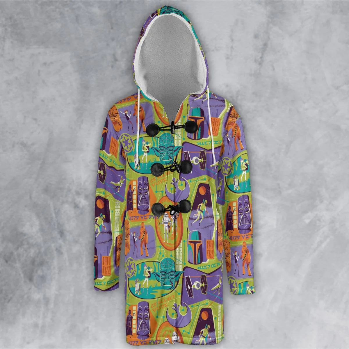Hooded Cloak Coat - RDJKDRCN