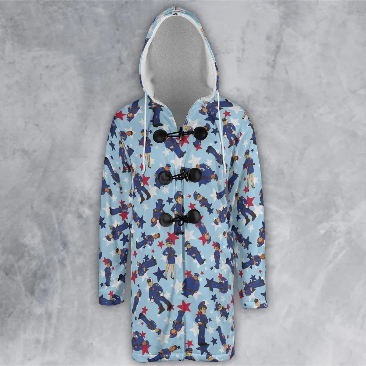 Hooded Cloak Coat - AS8F89K5