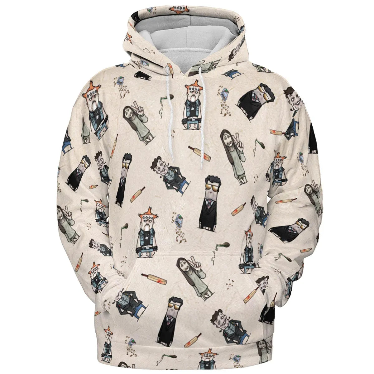 All-over Print Hoodie - D3D1DPRL