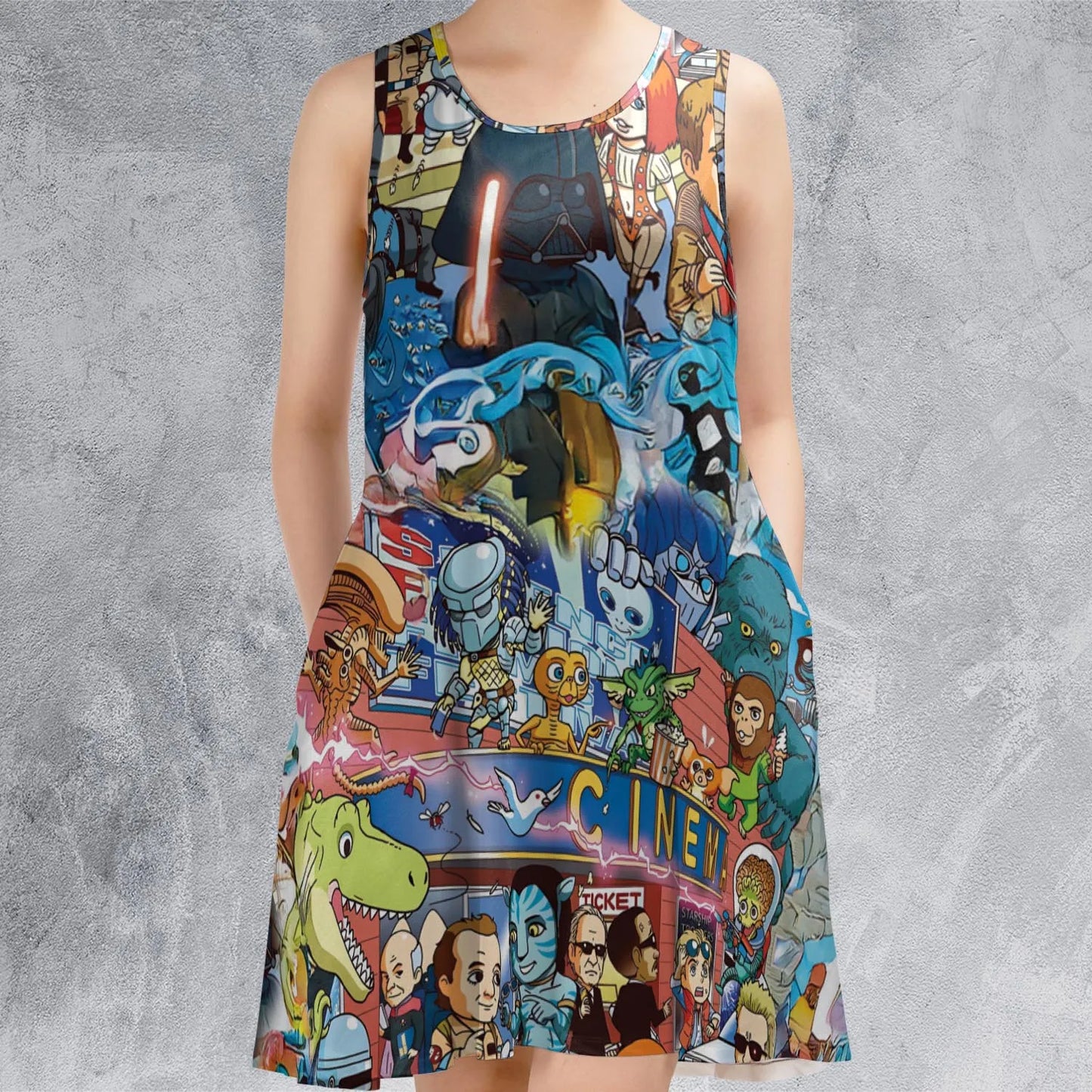 Sleeveless Dress - AW5SWDGC