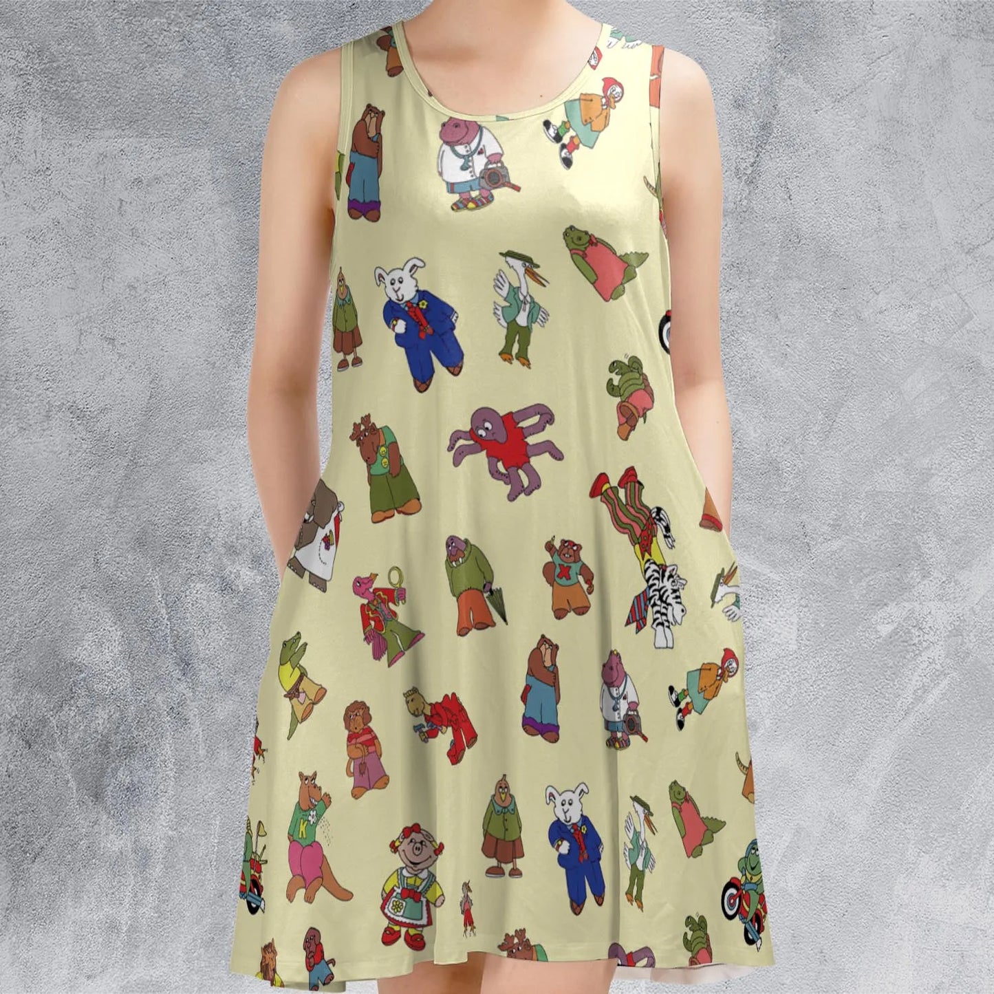 Sleeveless Dress - 4VMH33JL