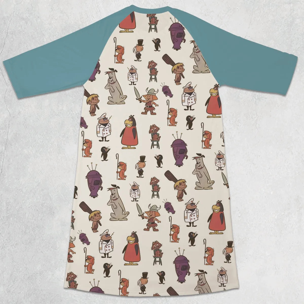 3/4 Sleeve Raglan Dress - NT8G15BF