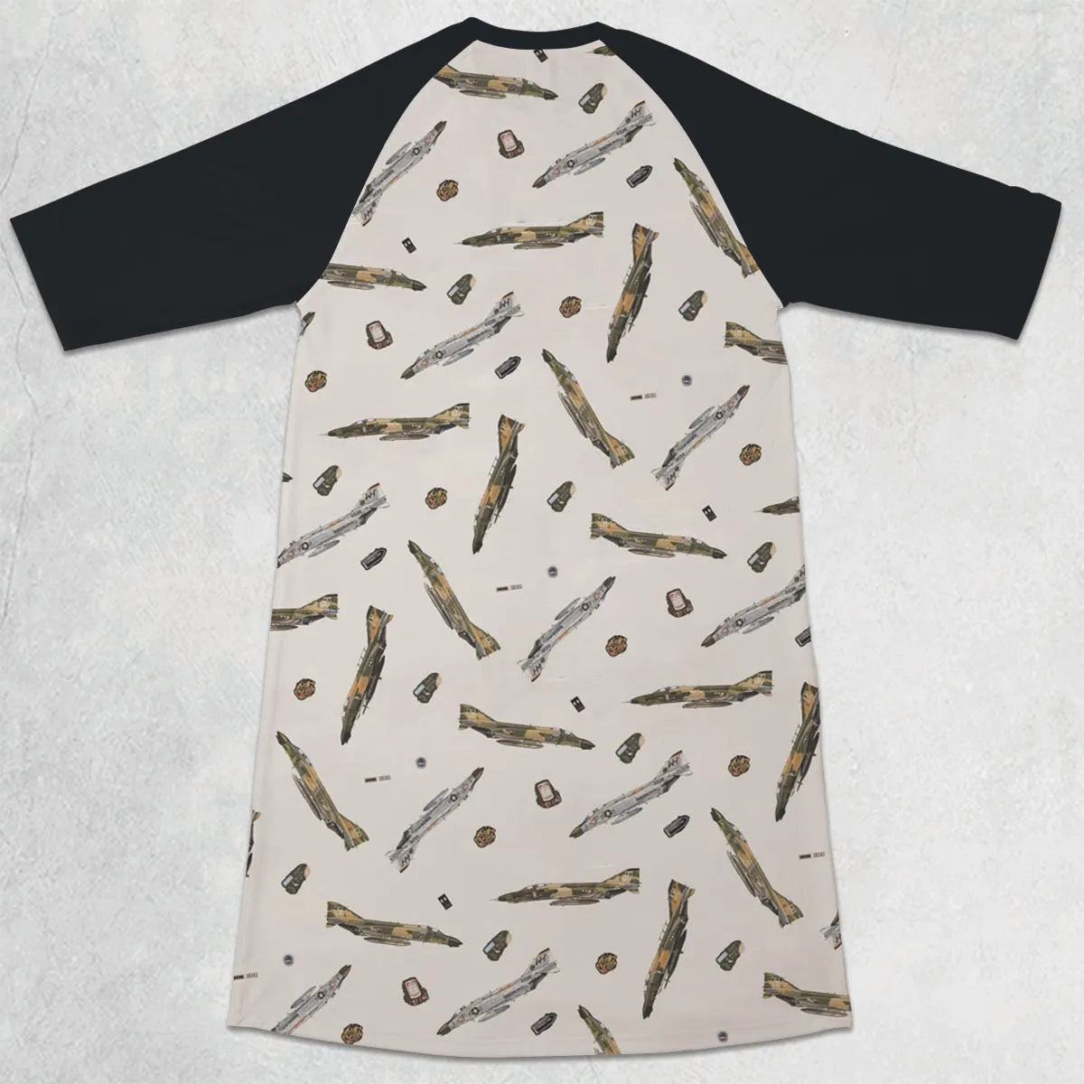 3/4 Sleeve Raglan Dress - UKGC35N4