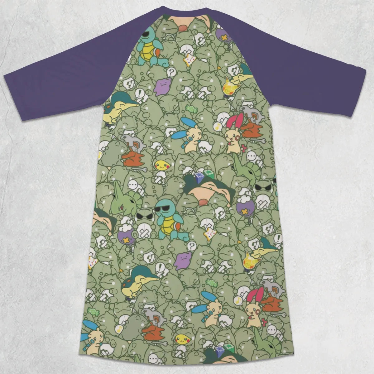 3/4 Sleeve Raglan Dress - R4SB6XBV
