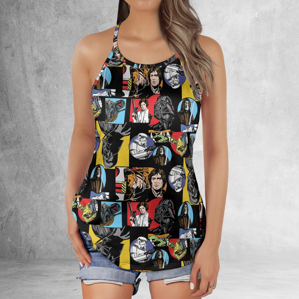 Criss Cross Tank Top - 2GP77HRV -  - 2