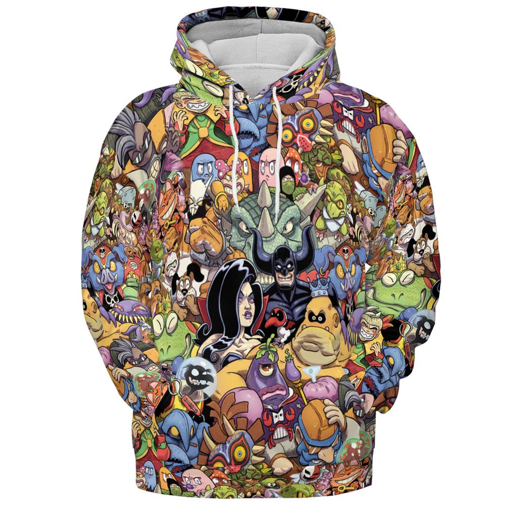 All-over Print Hoodie - XUYYUDDF -  - 2