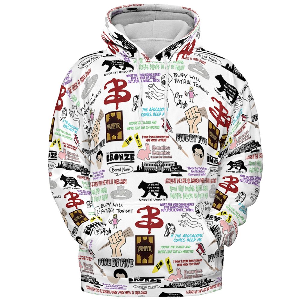 All-over Print Hoodie - AV9SCW9W -  - 2