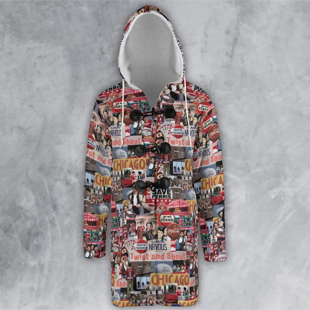 Hooded Cloak Coat - 44WQ8864