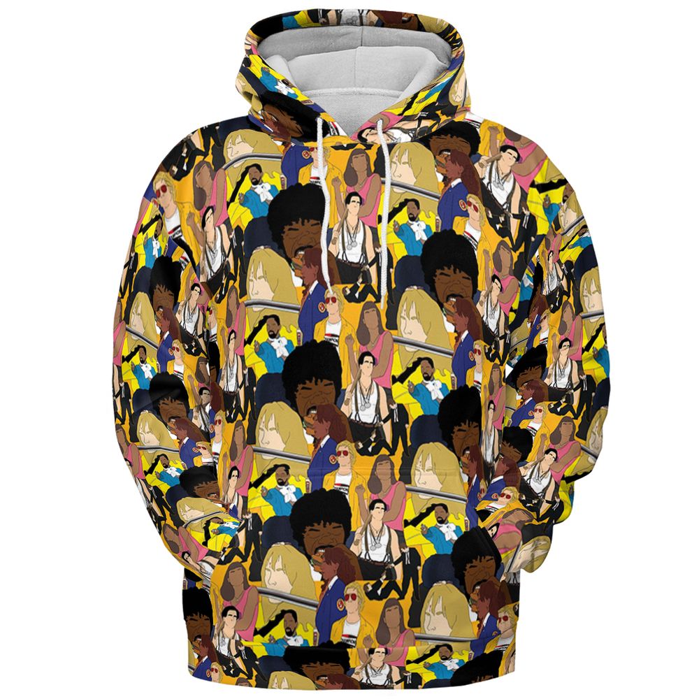 All-over Print Hoodie - 232JTV71 -  - 2