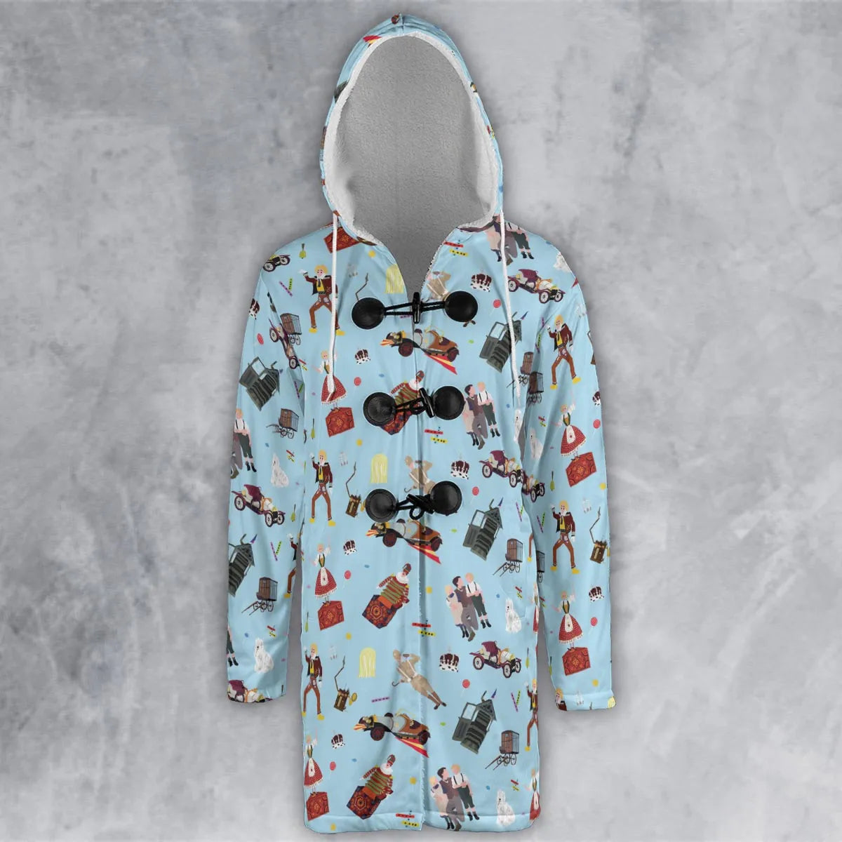 Hooded Cloak Coat - JS5E13G1