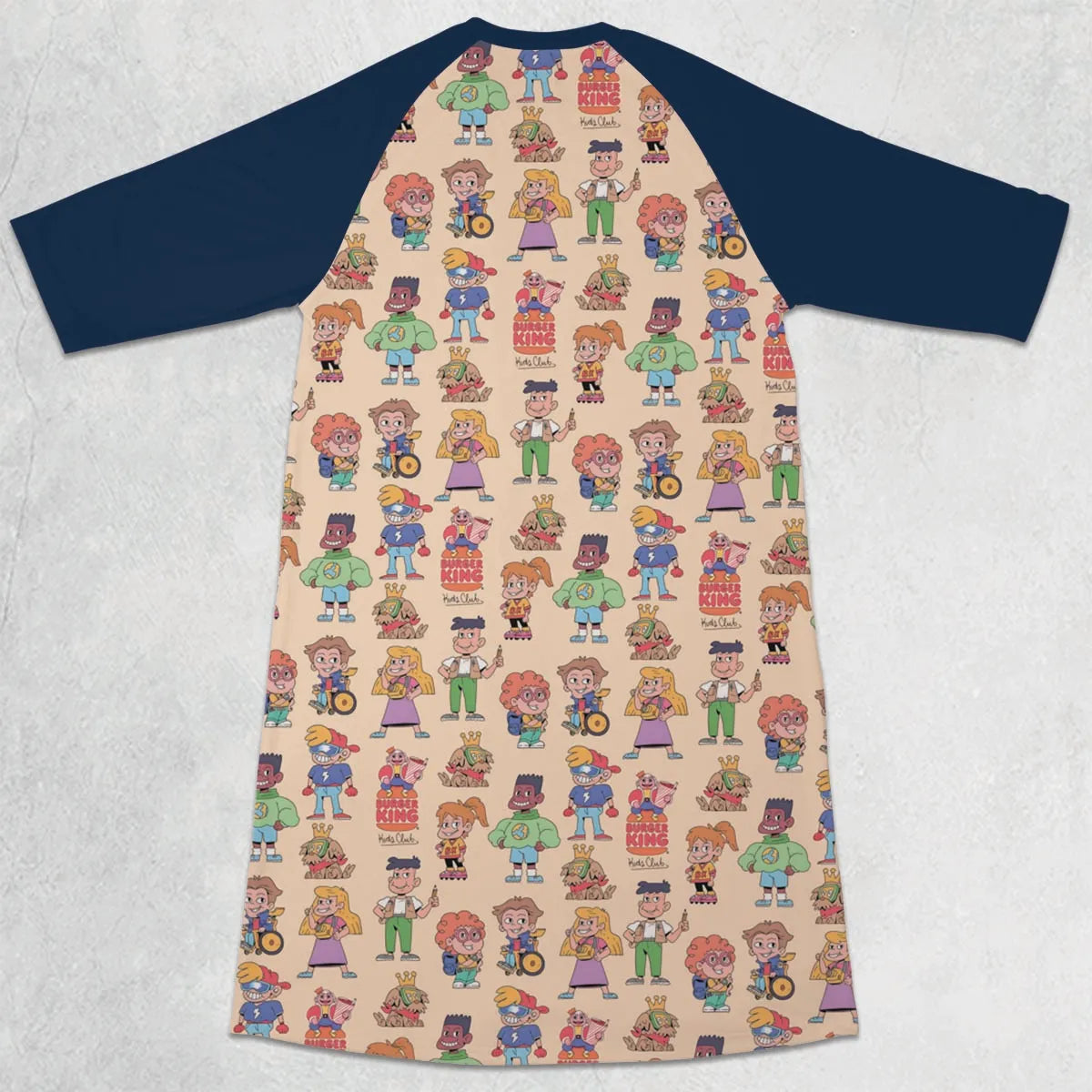 3/4 Sleeve Raglan Dress - 48Q1SJ6C