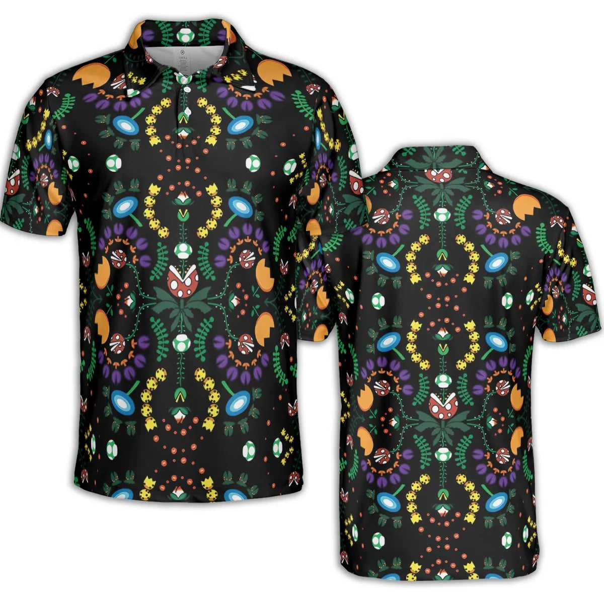 AOP Men/Women Polo Shirt - YKC38FMN