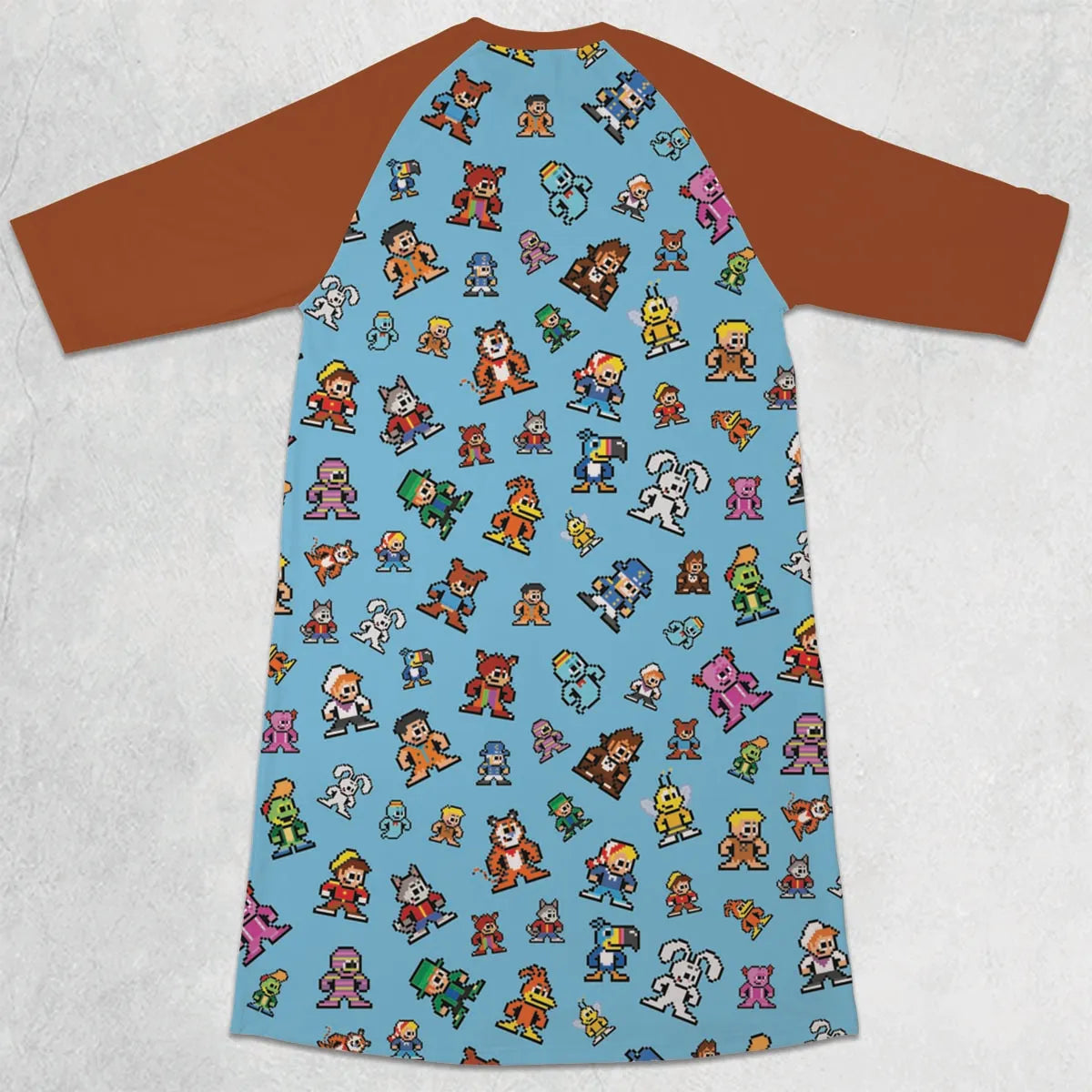 3/4 Sleeve Raglan Dress - M1SNVSHT