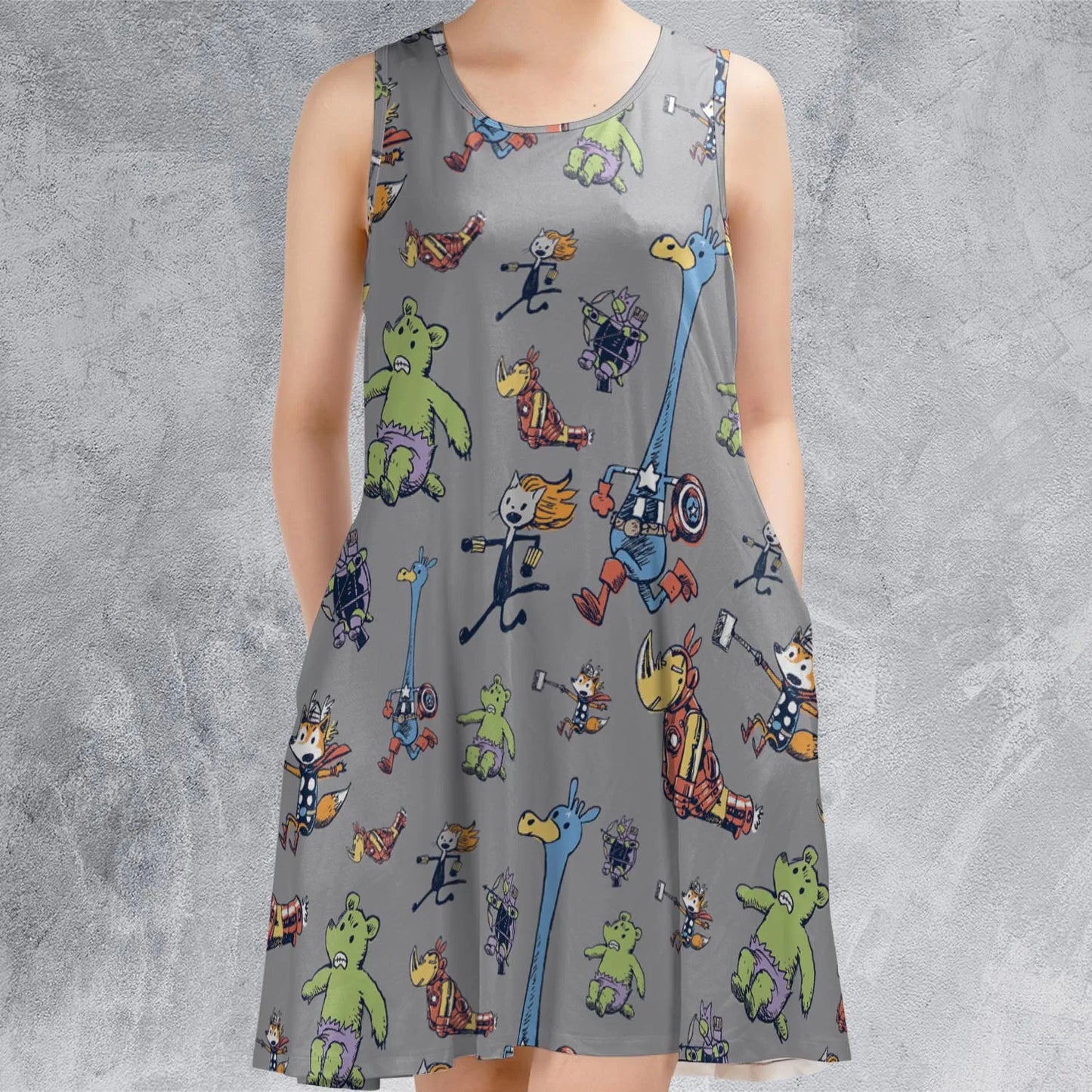 Sleeveless Dress - EA86ALU2