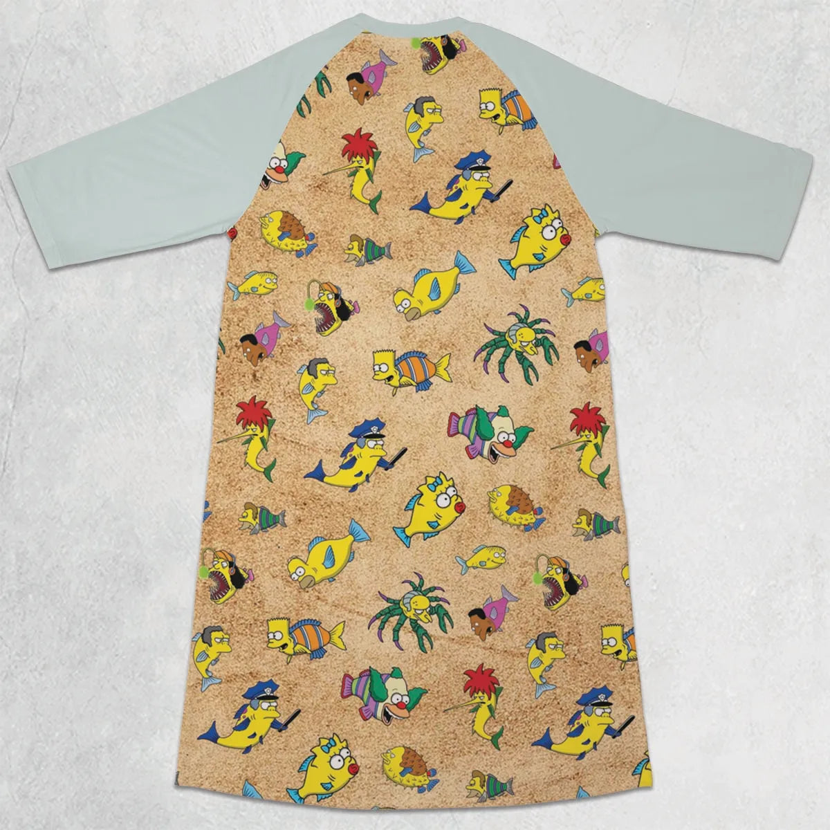 3/4 Sleeve Raglan Dress - N67TZPDE