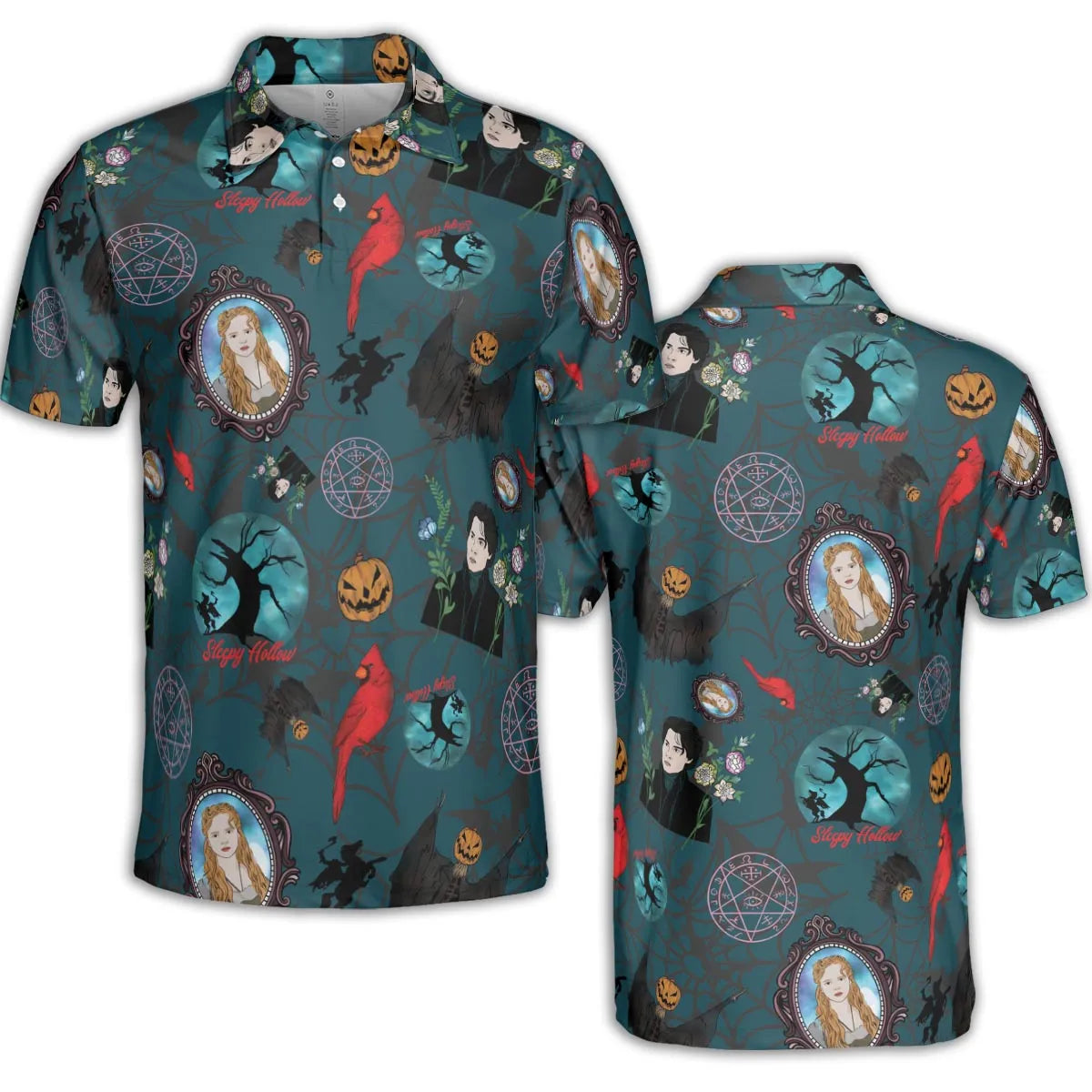 AOP Men/Women Polo Shirt - 16JUNK95