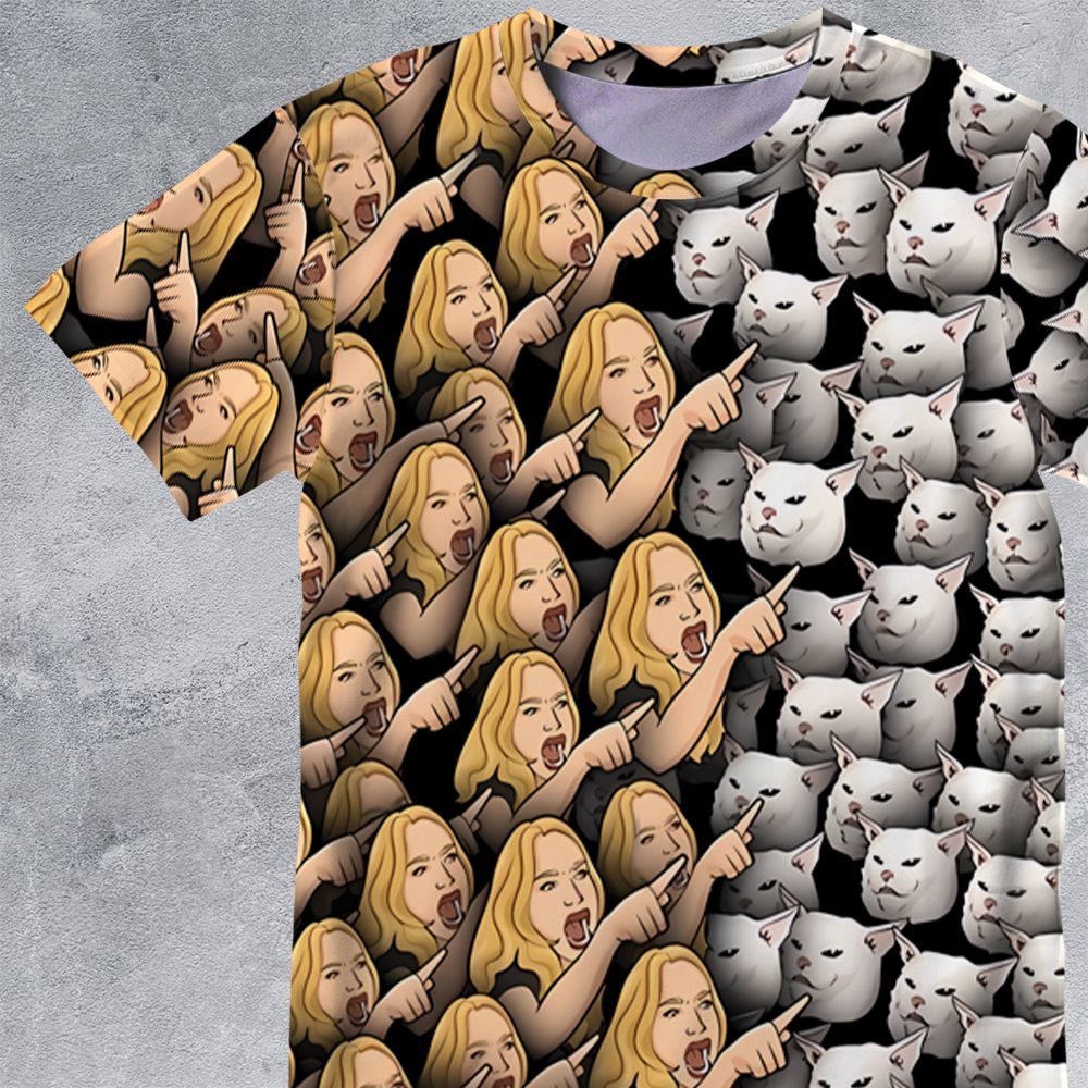 Womans Yelling at Cats -  - 2