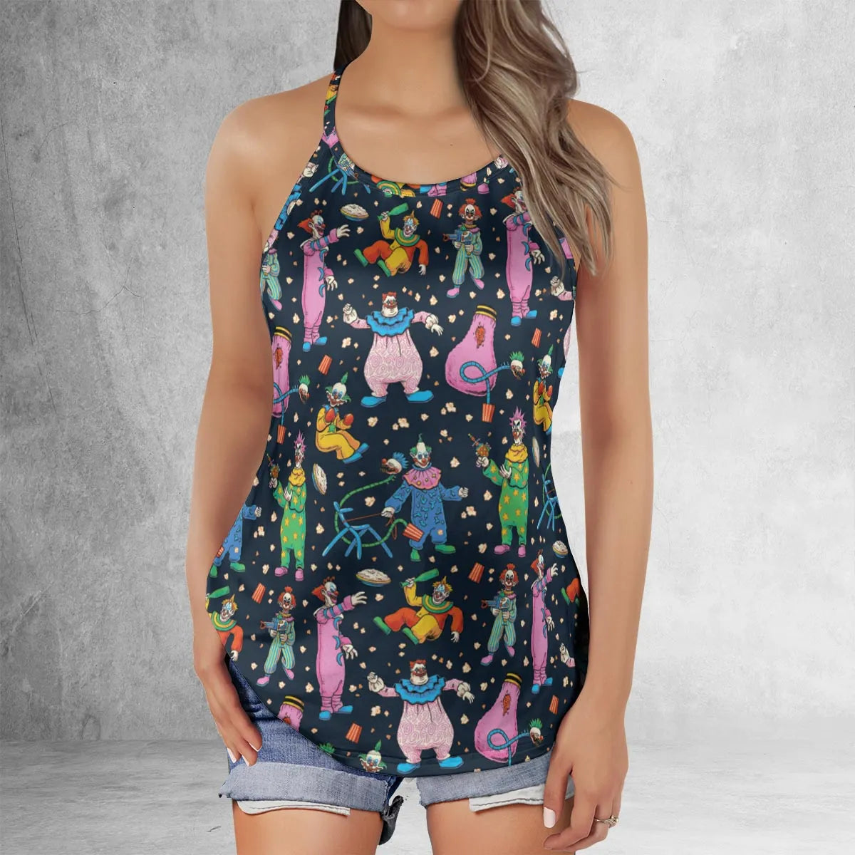 Criss Cross Tank Top - 6GGHCQ41