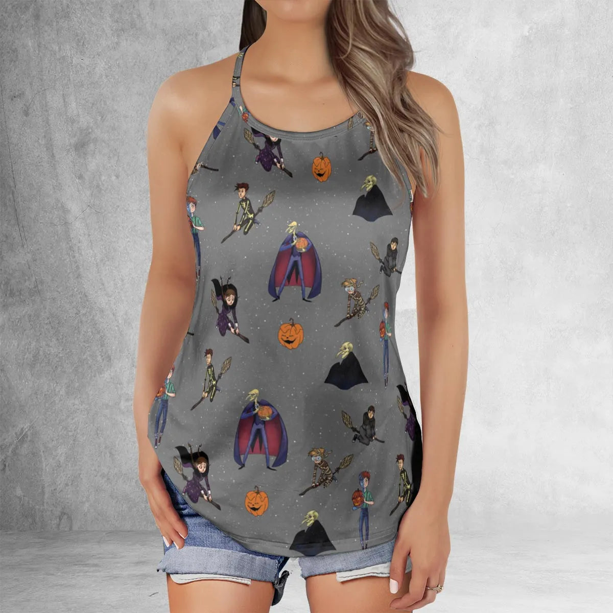 Criss Cross Tank Top - 28MSLS29