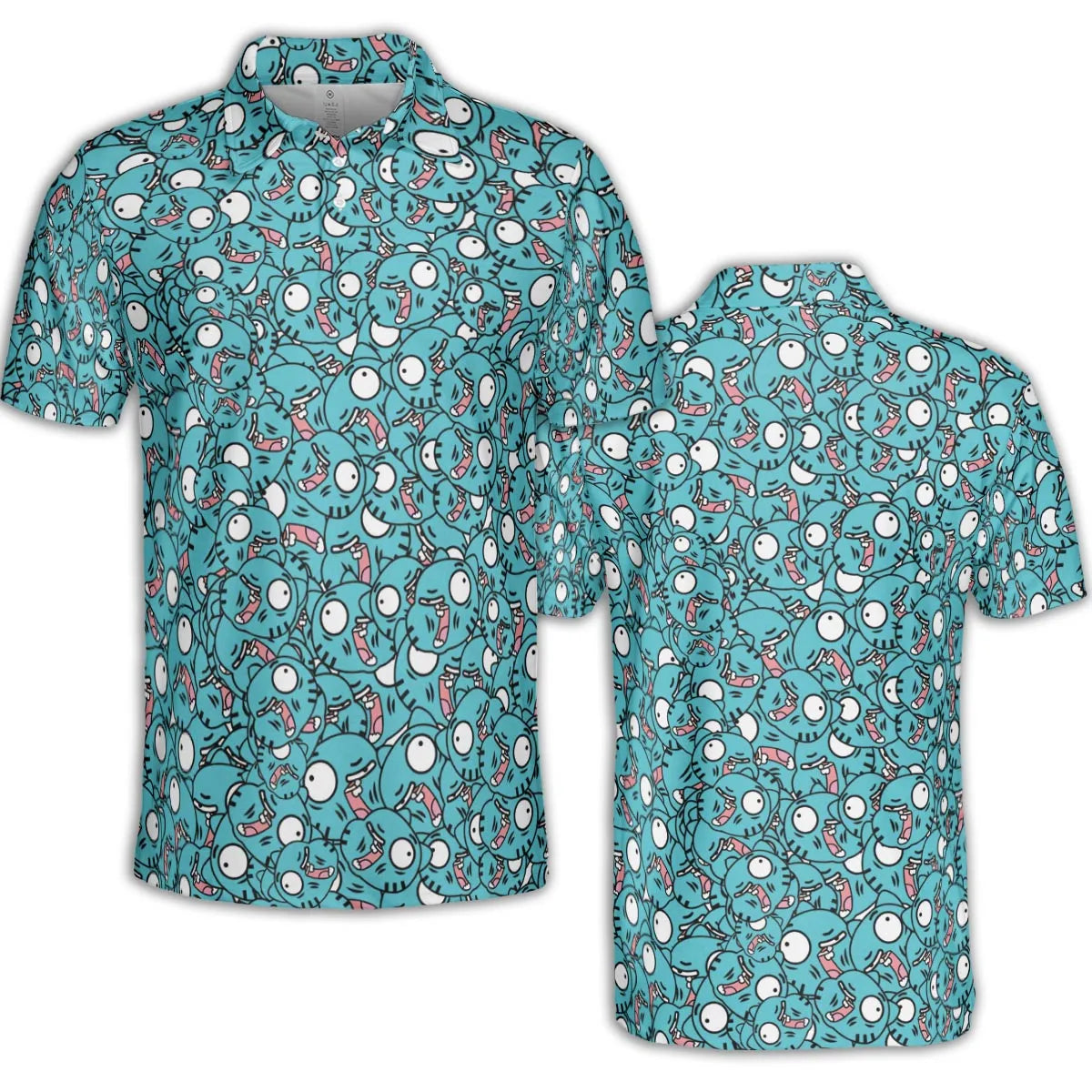 AOP Men/Women Polo Shirt - YW4GH3KK