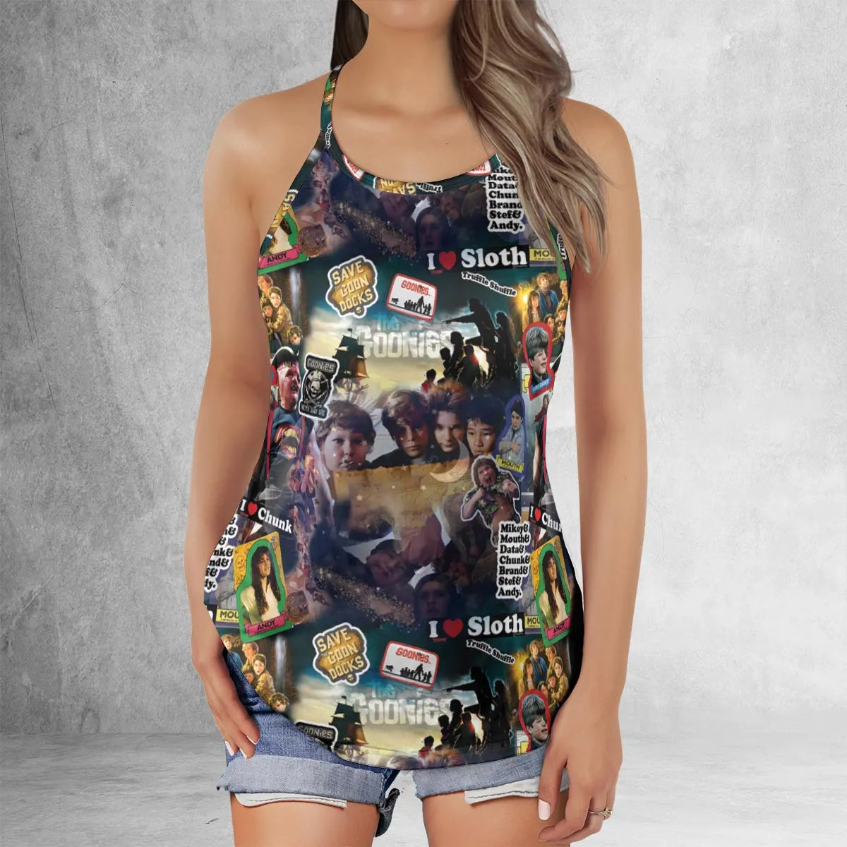 Criss Cross Tank Top - ZJ8YX3ZC