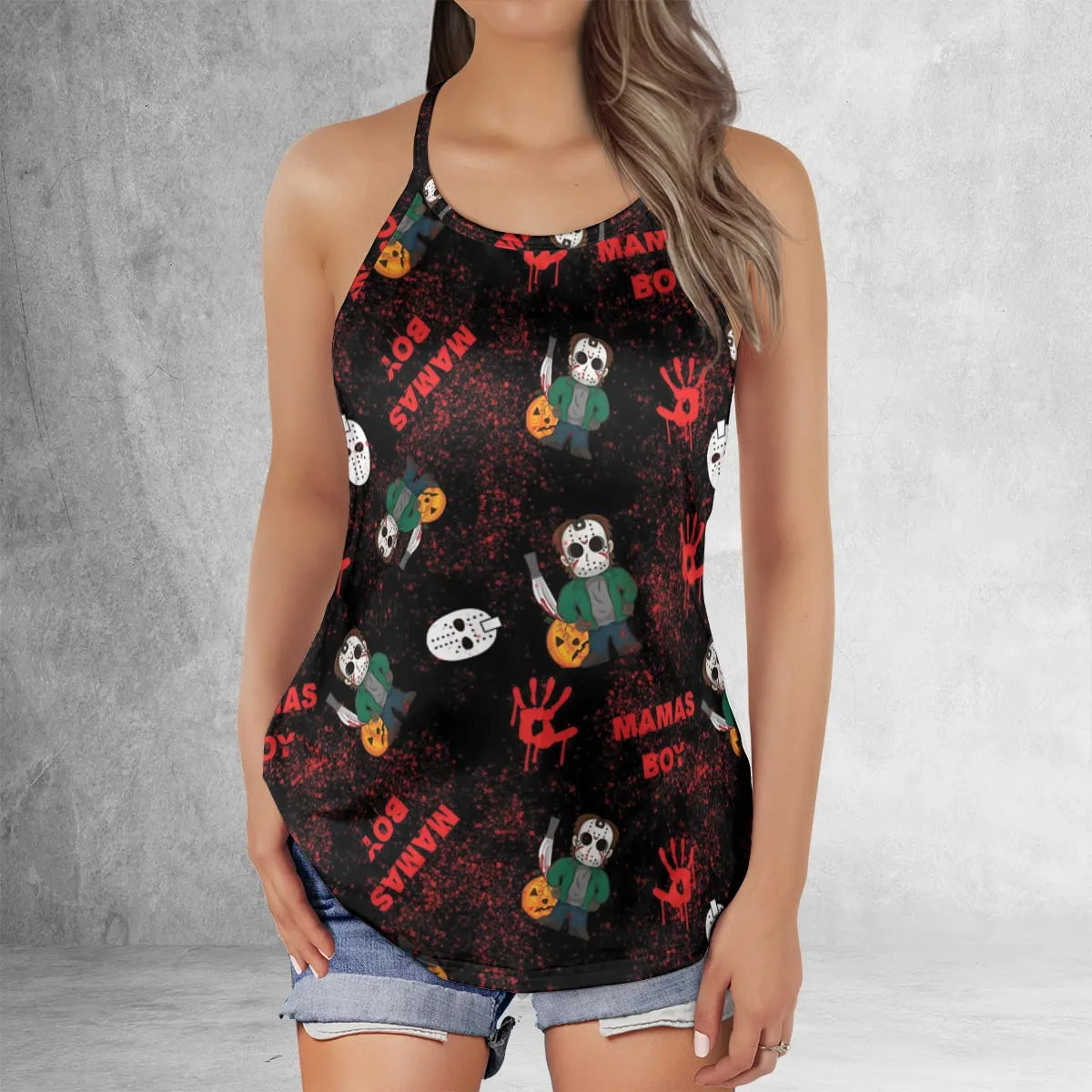 Criss Cross Tank Top - GVF1TKAZ