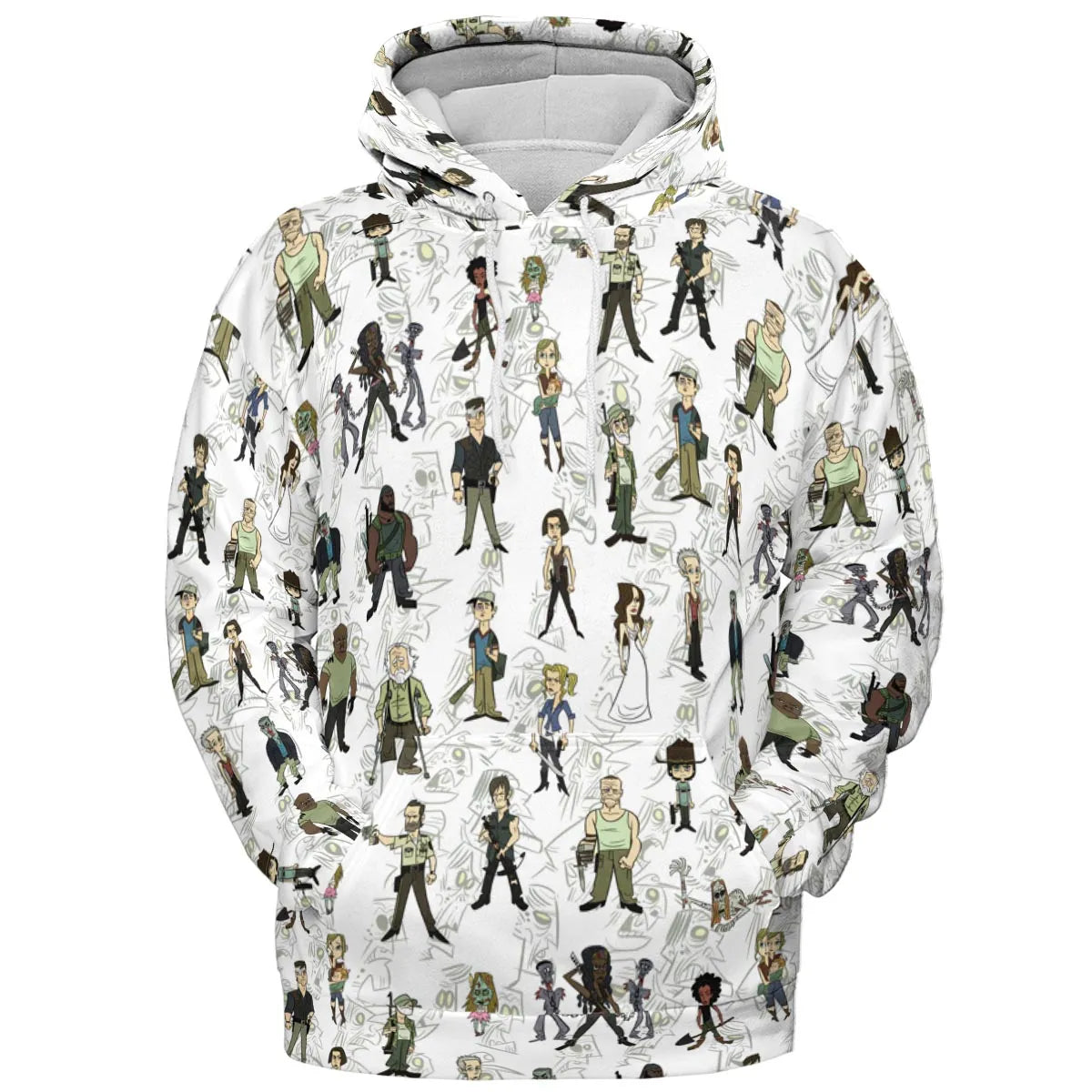 All-over Print Hoodie - VYA1V8BL