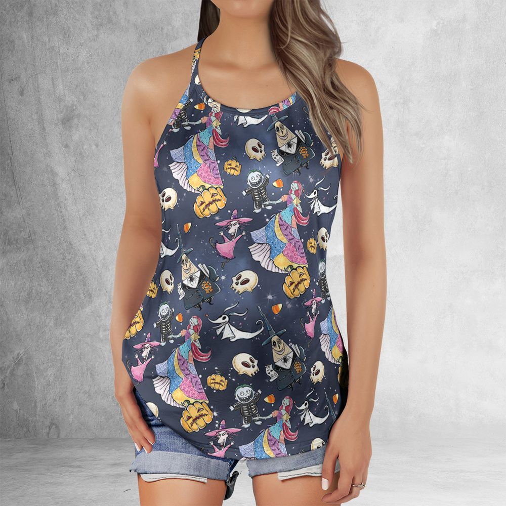 Criss Cross Tank Top - B55JP7SX -  - 2