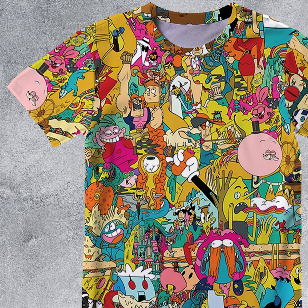 All-Over Print Unisex T-Shirt - MLLQFFYX -  - 2