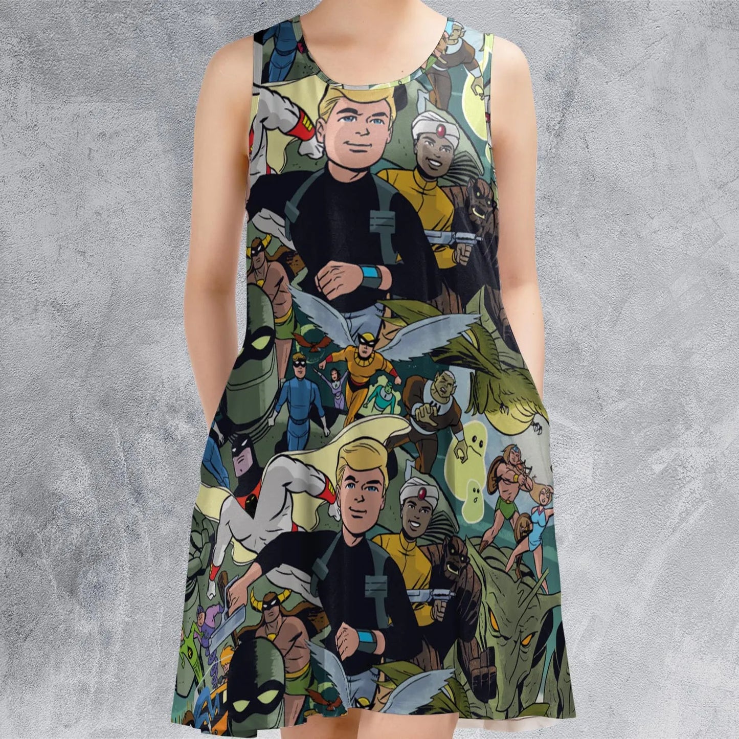 Sleeveless Dress - SAR2HAXV