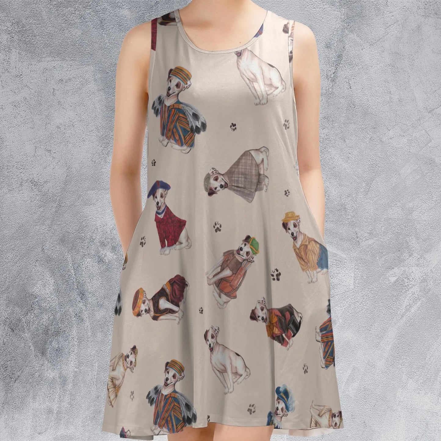Sleeveless Dress - KKYVJUXQ