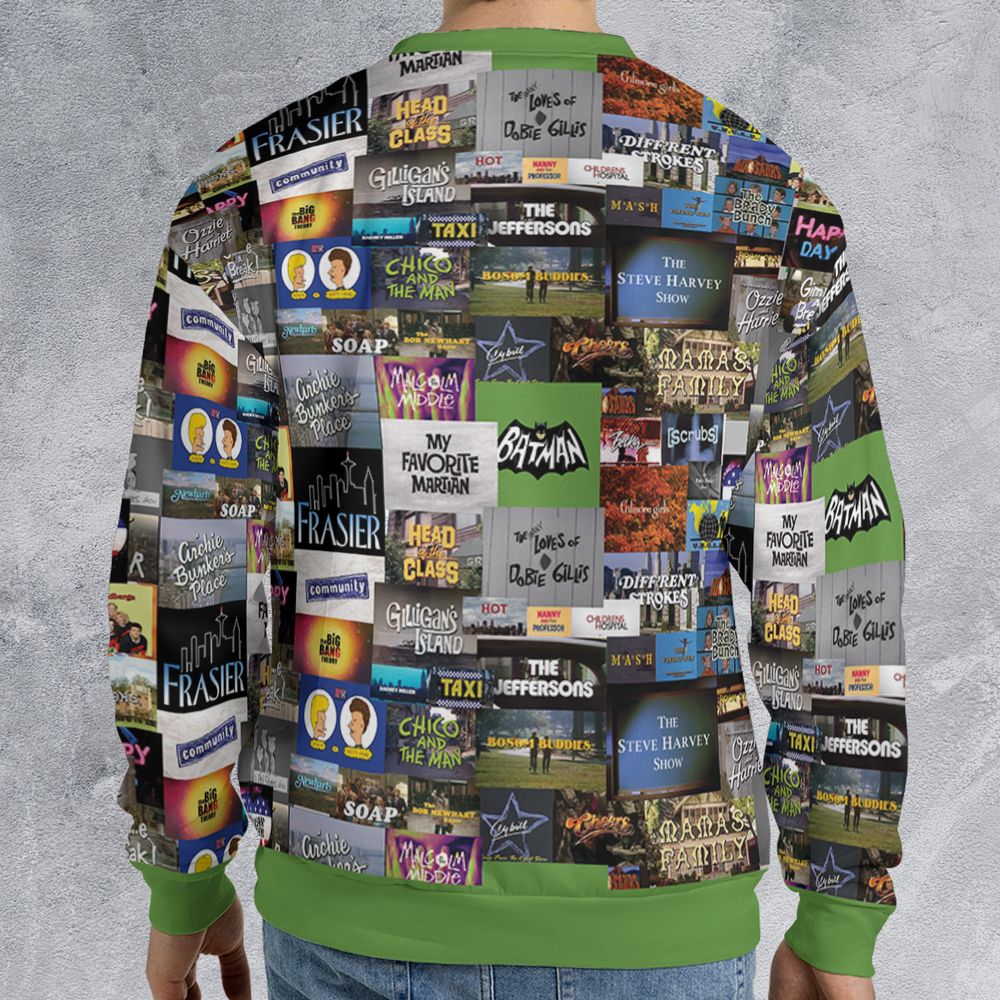 All-over Print Sweatshirt - XFPLGWLX -  - 2