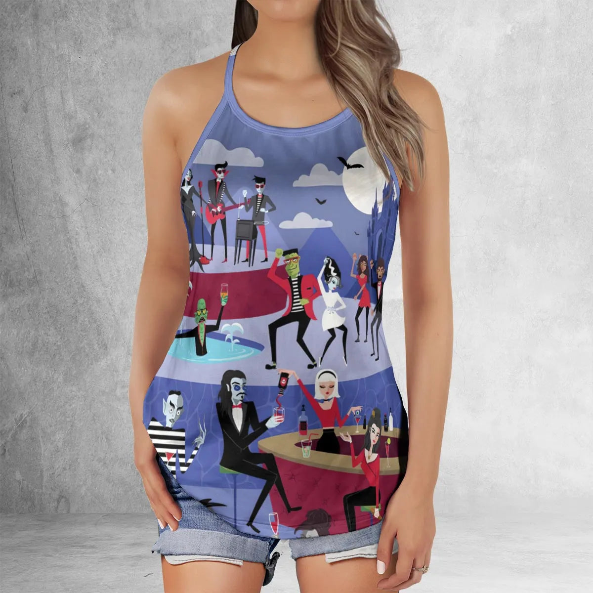 Criss Cross Tank Top - JN45CAK9