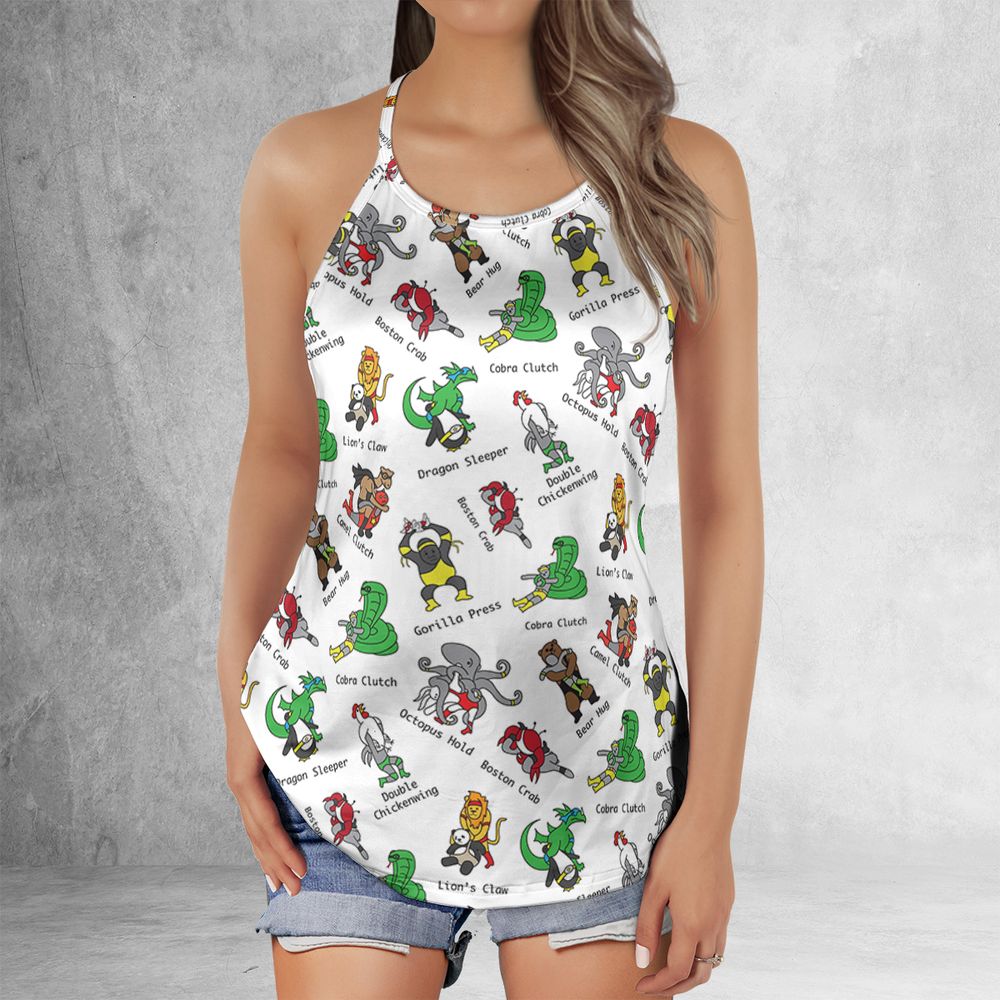 Criss Cross Tank Top - SBLSQRMJ -  - 2