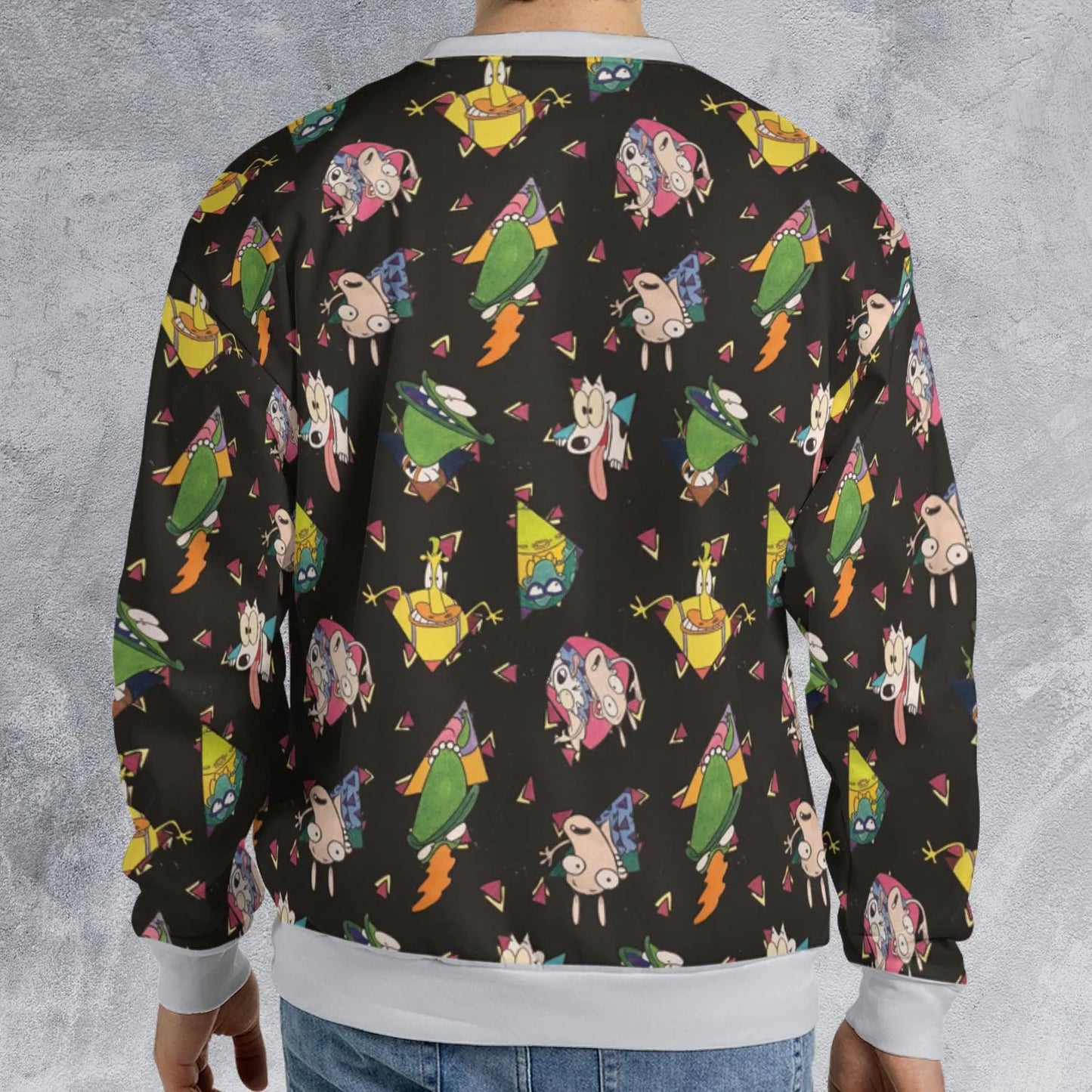 All-over Print Sweatshirt - 4LJ7LNPK
