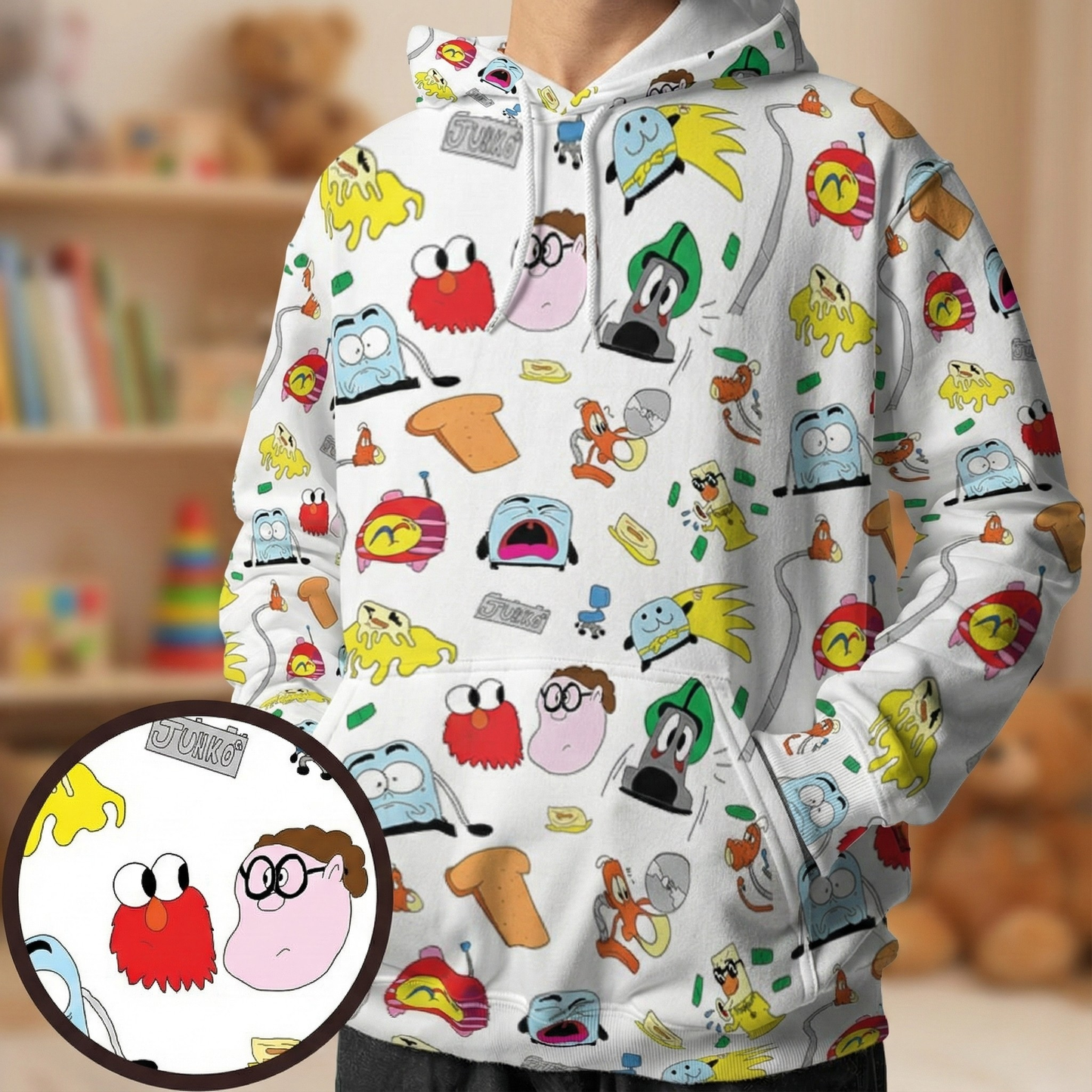 All-over Print Hoodie - T8VQVWT2