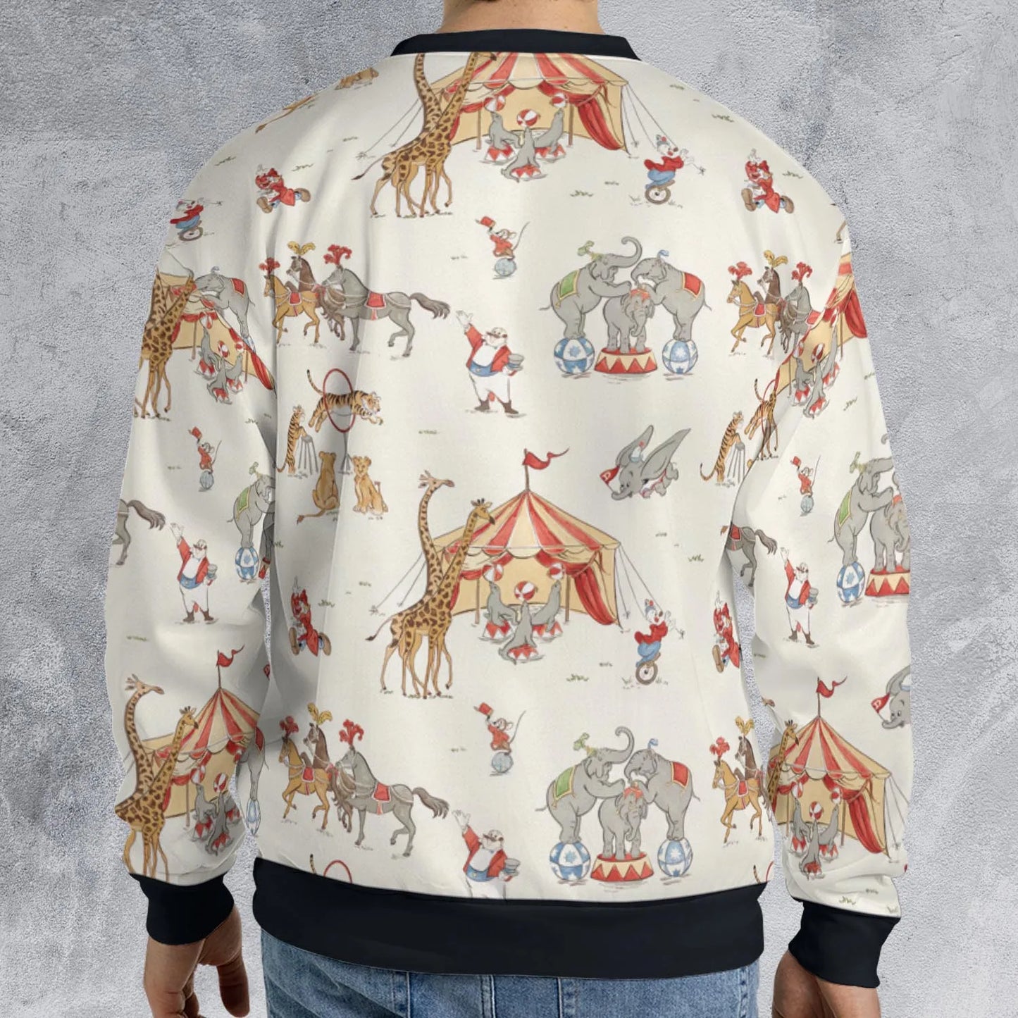 All-over Print Sweatshirt - NAYVPB4X