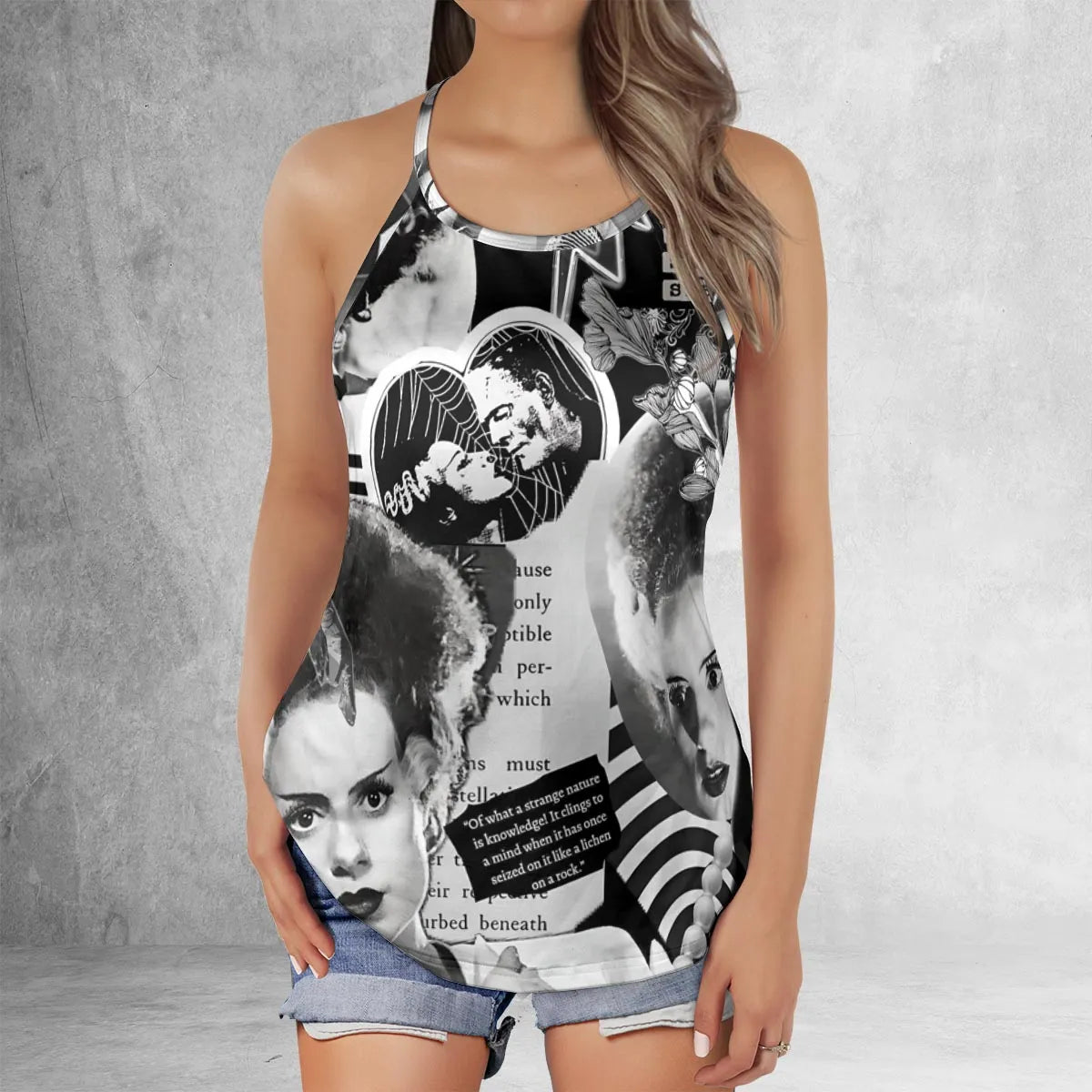 Criss Cross Tank Top - BFBWJWS3