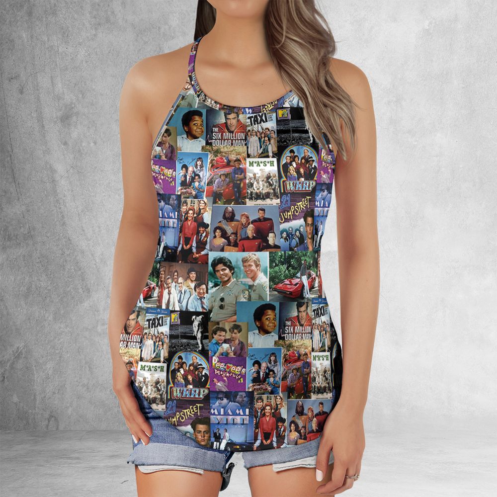 Criss Cross Tank Top - DKGL6N5E -  - 2